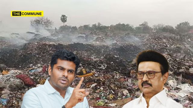 BJP Leader Annamalai Announces Black Flag Protest During CM Stalin’s Tiruppur Visit Over Garbage Dumping Issue