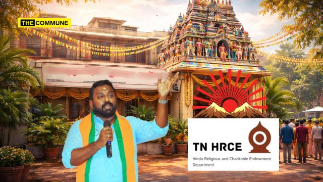 BJP Leader SG Suryah Flags Alleged DMK Use Of HR&CE-Administered Temple Property In Velachery For BLA2 Meeting, Govt Reportedly ‘Shuffling’ RTI