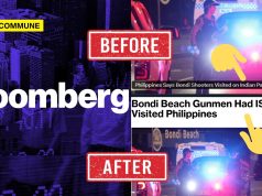 Bloomberg Claims Bondi Terrorists Were Indian, Then Silently Changes Headline