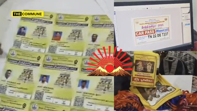 DMK Functionaries Allegedly Printed Fake VIP Passes For Thiruvannamalai Karthigai Deepam