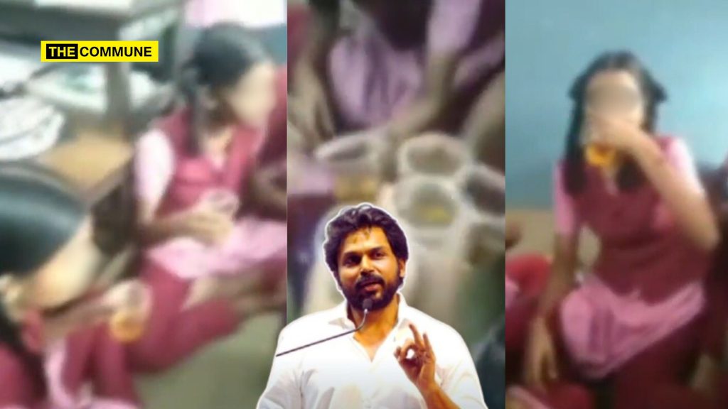Dravidian Model: DMK Stooge Actor Karthi Says “TN Govt Schools Are Excellent”, Class 9 Govt School Girls Consuming Alcohol Inside Class; Suspended