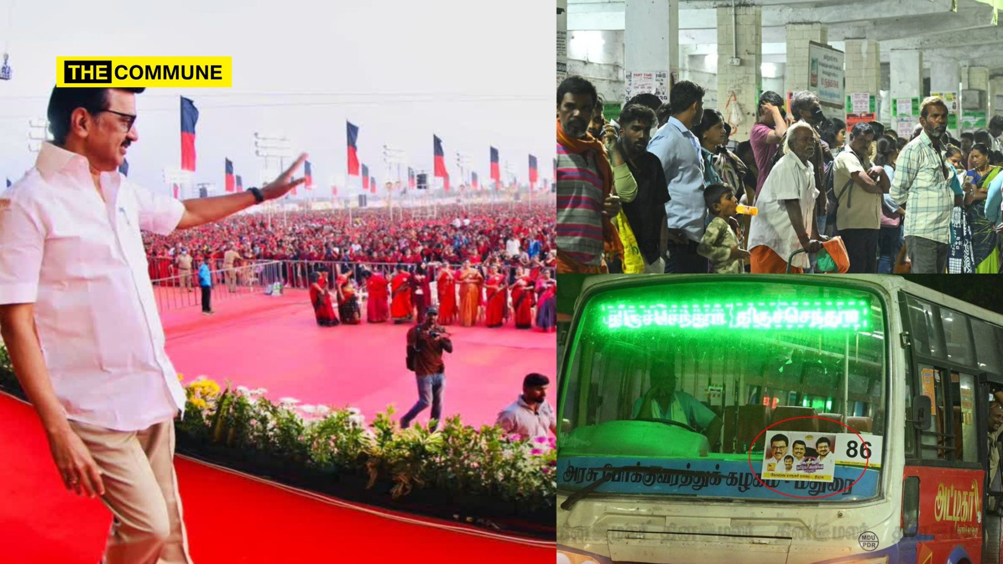 Dravidian Model: Government Buses Reassigned For DMK Women’s Wing ...