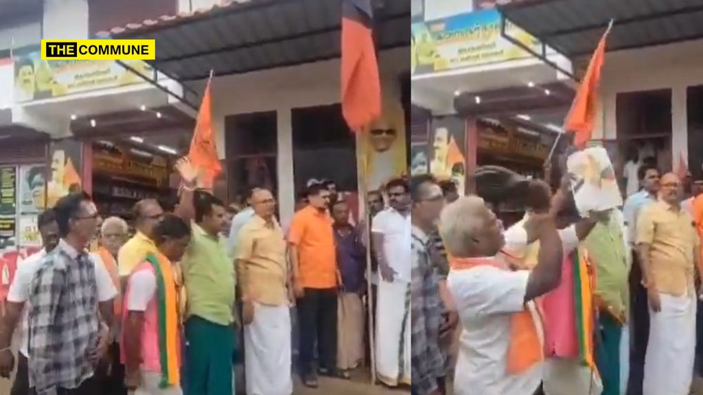 Hindu Munnani Protests In Front Of Nellai DMK Office, Slogans Raised Against DMK Min Sekar Babu