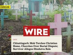 Pro-Congress Leftist Rag The Wire Frames A Burial Dispute Between Christian Family And Non-Converted Tribal Villagers Into A Hindutva Hate Narrative