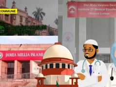 Supreme Court Imposes ₹1 Lakh Fine On NGO For Challenging RTE Exemption For Minority Schools While Hindu Temple-Funded Medical College In Hindu-Minority Kashmir Has To Admit 45 Muslim Students