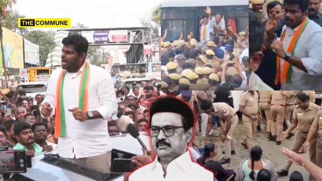 Tiruppur BJP Leader Annamalai Detained As Police Deny Permission Over Protest Against Garbage Dumping