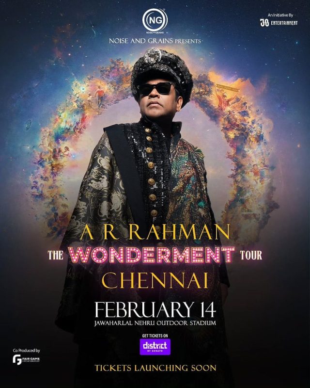 AR Rahman Announces 2026 Chennai Concert As Fans Await Refunds From ...