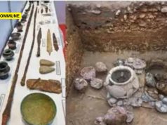 8-Foot Iron Spear Dating To 3345 BCE Unearthed At Iron Age Burial Site In Tamil Nadu 8-Foot Iron Spear Dating To 3345 BCE Unearthed At Iron Age Burial Site In Tamil Nadu