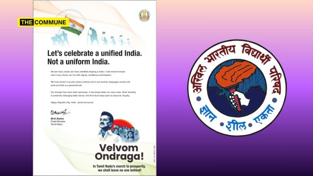 ABVP Slams DMK’s ‘Unified India’ Campaign, Calls It Constitutional Misinformation ABVP Slams DMK’s ‘Unified India’ Campaign, Calls It Constitutional Misinformation