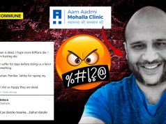 Amit Behere: A Rabid Abusive Troll And A Nazi-Level Brahmin Hating Casteist Bigot