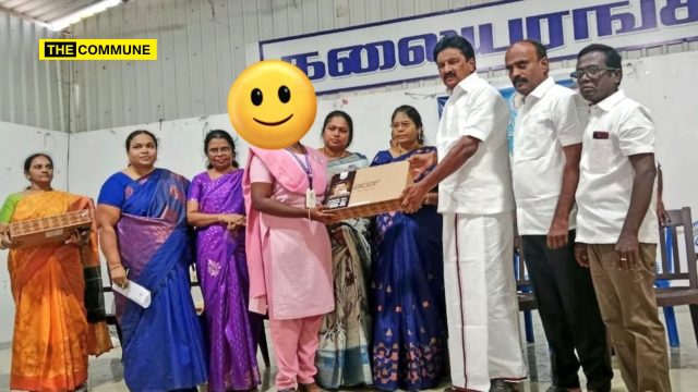 Arrested A Day Earlier For Defamatory Comments On Student, Govt College Principal Shares Stage With DMK MLA At Govt Event Arrested A Day Earlier For Defamatory Comments On Student, Govt College Principal Shares Stage With DMK MLA At Govt Event
