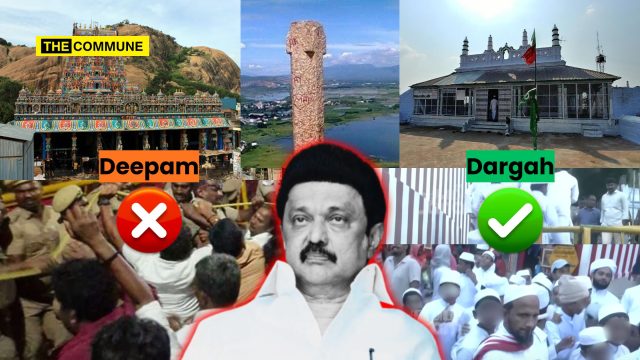DMK Govt Allowed 50 People To Dargah For Santhanakoodu Event, Had Stopped 5 Hindus From Lighting Karthigai Deepam At Deepathoon Despite Court Orders