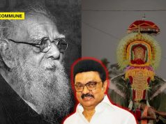 EVRism Goes For A Toss As ‘Rationalist’ DMK Followers Parade Elephant At Kerala Temple Festival To Prolong Stalin’s Life