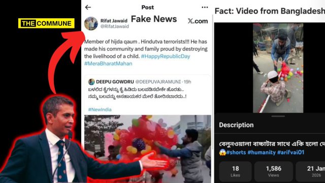 Ex-BBC 'Editor' Rifat Jawaid Passes Off Bangladesh Assault Video As Indian, Silently Deletes Post When Exposed