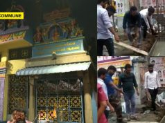 HR&CE-Administered Temple Construction Vandalised In Triplicane Reportedly By Unidentified Miscreants, Alleges Hindu Munnani HR&CE-Administered Temple Construction Vandalised In Triplicane Reportedly By Unidentified Islamists, Alleges Hindu Munnani