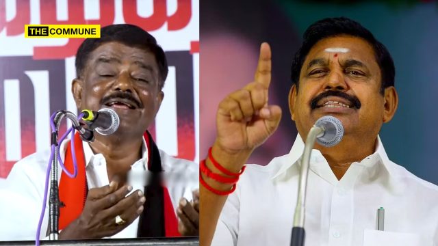 "Hey Okk*** O**, He Not Only Lic**d Sasikala's Feet But Lic**d The Coffers Too", Foul-Mouthed DMK Speaker Sivaji Krishnamurthy Abuses EPS