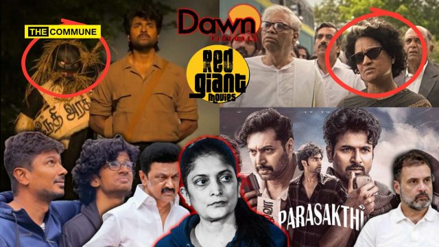 Hindi Demon Sudha Kongara’s Anti-Hindi, Pro-DMK Propaganda Film Parasakthi Distributed By Stalin Family Attacks Indira Gandhi And Congress, Creates Rift In DMK-Congress Alliance (1)