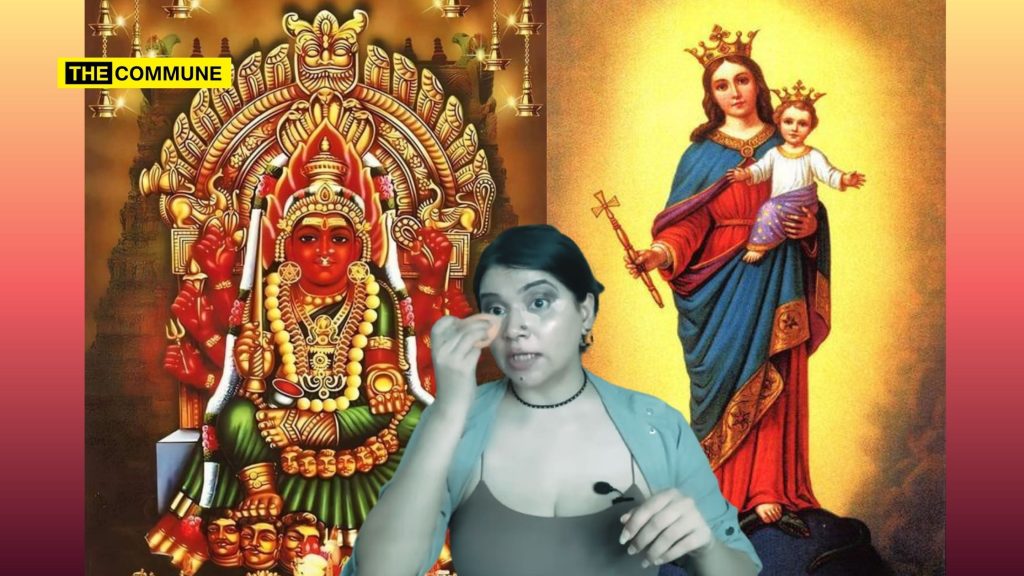 Make-up Artist & Distortionist Ruchika Sharma Claims Mariamma = Christian Mary, Repeats Missionary-Era Lie On A National Stage