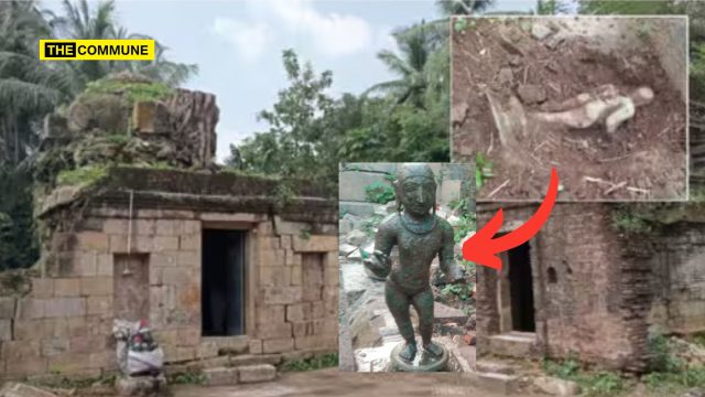 One-Foot-High Manikkavasagar Idol Unearthed During Repair Work At Annamalaiyar Temple In Mayiladuthurai