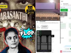 Parasakthi Disaster: A Complete Washout For Anti-Hindi DMK Propaganda Film On Day 3 Itself Despite Paid Reviews And PR