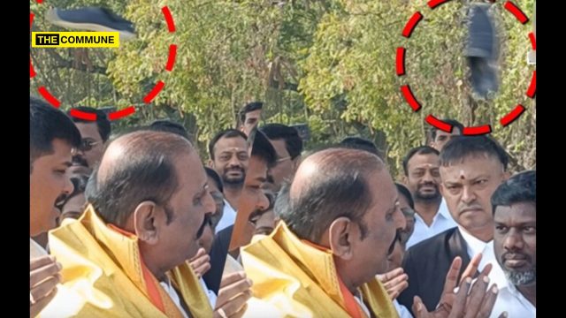 Shoe Reportedly Hurled At DMK-Supporting Sexual Harassment-Accused Vairamuthu At Event In Tiruppur Shoe Reportedly Hurled At DMK-Supporting Sexual Harassment-Accused Vairamuthu At Event In Tiruppur