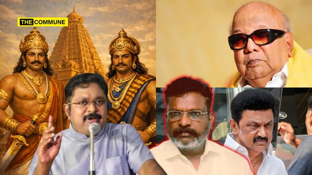 Stalin, Karunanidhi Are Tamil Names TTV Dhinakaran Hits Back At DMK-Congress Ally VCK MP Thirumavalavan For Derogating Rajaraja Chola And Rajendra Chola