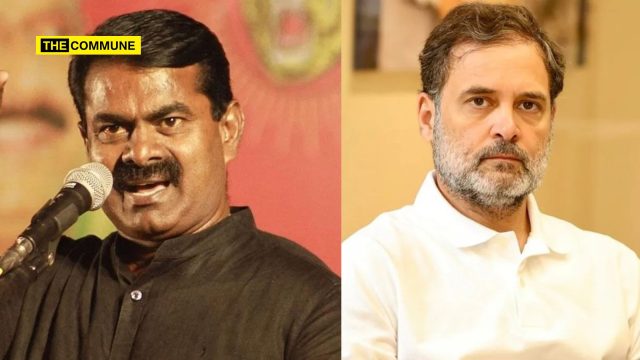 “The Party That Killed My People Should Come To Power? BJP Shouldn’t Come, But Congress Can?” Seeman’s Scathing Attack On Congress