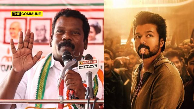 "Whistle Adikira K*njugal": TN Congress Head Selvaperunthagai's Indirect Jibe At TVK Vijay