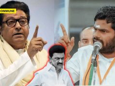 MNS Chief Makes ‘Rasmalai’ Jibe Against Annamalai, Invokes Anti-Tamil ‘Hatao Lungi, Bajao Pungi’ Slur, Will Stalin Condemn Thackeray’s Insult Of Tamils? MNS Chief Makes 'Rasmalai' Jibe Against Annamalai, Invokes Anti-Tamil 'Hatao Lungi, Bajao Pungi' Slur, Will Stalin Condemn Thackeray’s Insult Of Tamils?