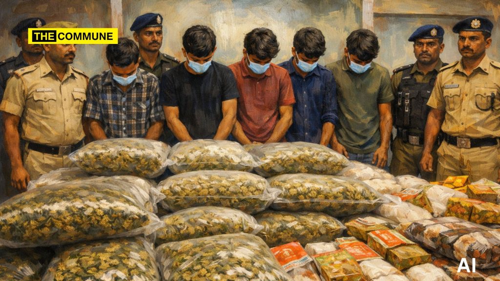 ₹23 Crore Drug Bust: Six Kerala Youths Held At Chennai Airport With 23 ...