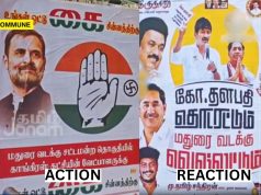 Congress-DMK Rift Widens: After Congress Sought Votes In DMK-Held Madurai North, DMK Hits Back With Posters In Same Constituency Congress-DMK Rift Widens: After Congress Sought Votes In DMK-Held Madurai North, DMK Hits Back With Posters In Same Constituency