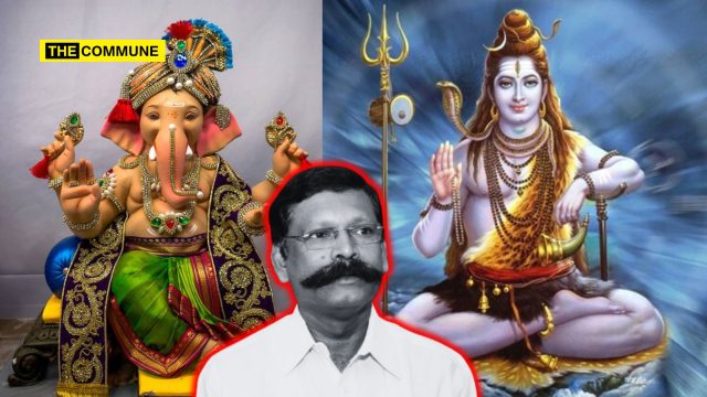 DMK MP Selvaganapathy Mocks Hindu Chants On Lord Ganapathy, Lord Shiva DMK MP Selvaganapathy Mocks Hindu Chants On Lord Ganapathy, Lord Shiva