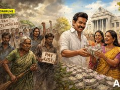 Dravidian Model Scam: No Money To Pay Teachers And Sanitation Workers, But Pays 6500 Crore In One Day Dravidian Model Scam: No Money To Pay Teachers And Sanitation Workers, But Pays 6500 Crore In One Day