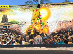 Dravidian Model: Goripalayam Bridge Artwork Shows Horse Without Main Deity Kallazhagar, Devotees Shocked Goripalayam Bridge Artwork Shows Horse Without Kallazhagar