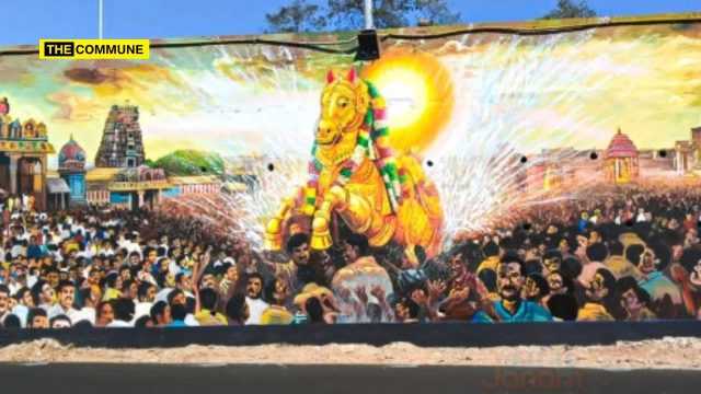 Goripalayam Bridge Artwork Shows Horse Without Kallazhagar Goripalayam Bridge Artwork Shows Horse Without Kallazhagar