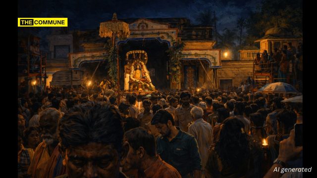 Islamists Object To Temple Procession Route In Uthamapalayam, Event Held After 1030 PM With Drums, Firecrackers Curbed Islamists Object To Temple Procession Route In Uthamapalayam, Event Held After 10:30 PM With Drums, Firecrackers Curbed