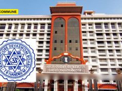 Kerala High Court Pulls Up Devaswom Board Over Non-Veg Food Ad In Temple Festival Notice Kerala High Court Pulls Up Devaswom Board Over Non-Veg Food Ad In Temple Festival Notice