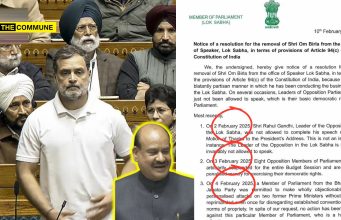 No-Confidence Motion By Opposition Against Speaker Om Birla Cites ‘2025’ Events No-Confidence Motion By Opposition Against Speaker Om Birla Cites '2025' Events