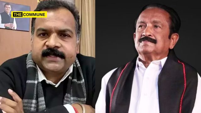 “Not Due To Fear”, Congress MP Manickam Tagore Hits Back After MDMK Chief Vaiko’s ‘Khadi Shirts Have Been Torn’ Jibe