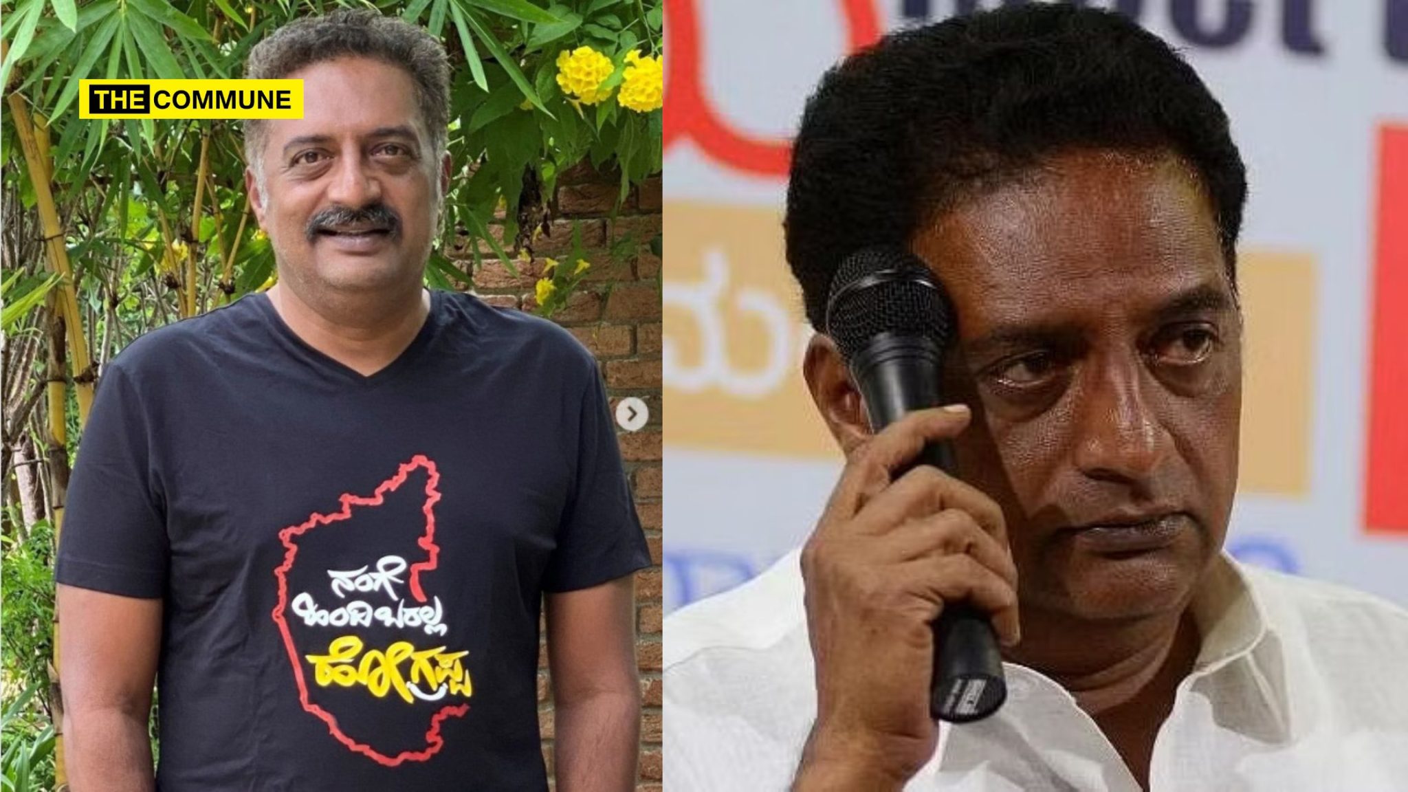 Radical Leftist & DMK Stooge Prakash Raj Who Said Nange Hindi Baralla ...