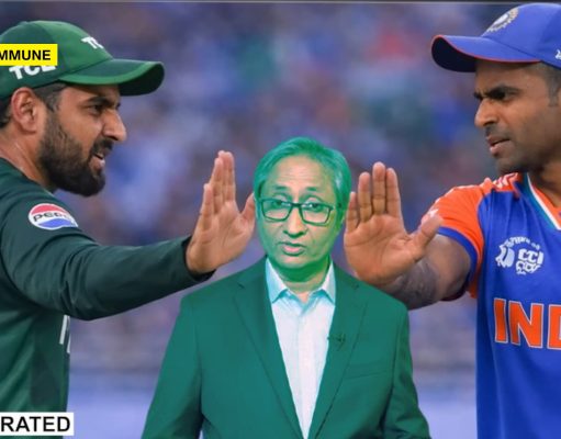 Ravish Kumar Suffers Meltdown After No-Handshake India-Pakistan Cricket Match Ravish Kumar Suffers Meltdown After India-Pakistan Cricket Match