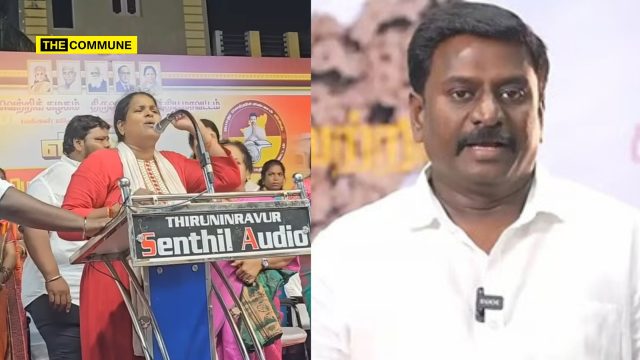 Woman Storms TVK Stage Near Avadi; TVK Deputy General Secretary Rajmohan’s DMK Assault Claim Falls Flat