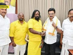 DMK Inducts RSS-Linked Leader Selvakumar Into Alliance, Allots One Seat DMK Inducts RSS-Linked Leader Selvakumar Into Alliance, Allots One Seat