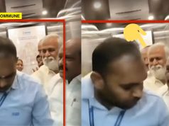 DMK Minister Sekar Babu Reportedly Slaps Lift Operator On The Back After Lift Malfunctions At Swamimalai Temple DMK Minister Sekar Babu Reportedly Slaps Lift Operator On The Back After Lift Reportedly Malfunctions At Swamimalai Temple