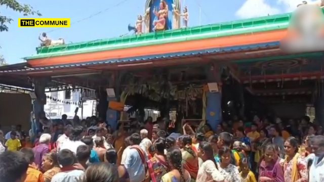 Devotees Stage Road Blockade After Police Stop Panguni Aarattu Festival Procession In Kanyakumari