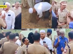 Coimbatore: Islamists’ Burial Attempt On Temple Access Path Foiled, Police Reportedly Attacked During Intervention Islamists' Burial Attempt On Temple Access Path Foiled, Police Attacked By Islamists During Intervention