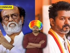 Rajini Fans Must Ensure That Political Coward Joseph Vijay Loses Miserably And Stands With His Tail Tucked Between His Legs Just As He Once Did Before Jayalalithaa