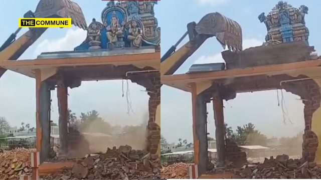 Vinayagar Temple Demolished In Tirunelveli Amid Police Security