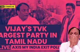 TVK Tsunami Or TRP Gimmick? Axis My India’s 2026 Tamil Nadu Exit Poll Is Peak Clownery From A Guy Who Cries On Live TV When He’s Wrong