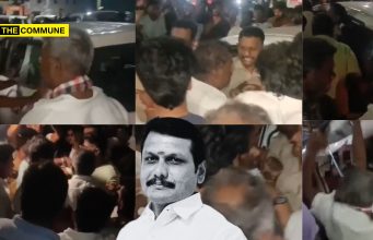 Cash Distribution Reportedly By DMK Candidate Senthil Balaji In Coimbatore Cash Distribution Reportedly By DMK Candidate Senthil Balaji In Coimbatore